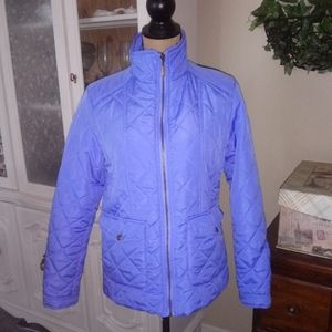 Jane Ashley Light Blue Puffer Coat